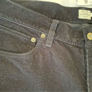 J.Crew Charcoal Men’s Corduroy Slacks